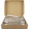 10 barres d'appui droites en inox poli brillant Godonnier Essentiels 35,7 cm