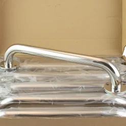 10 barres d'appui droites en inox poli brillant Godonnier Essentiels 35,7 cm