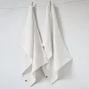 2 essuie-vaisselle 50 x 70 cm SOLINE Craie