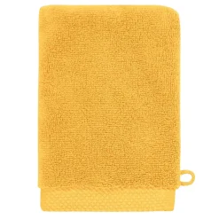 3 gants de toilette Zéro Twist 560 g/m² Safran 16x22 cm SENSOFT