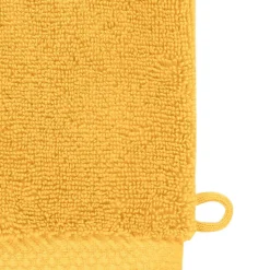 3 gants de toilette Zéro Twist 560 g/m² Safran 16x22 cm SENSOFT