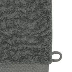 3 gants de toilette Zéro Twist 560 g/m² Anthracite 16x22 cm SENSOFT