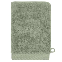 3 gants de toilette Zéro Twist 560 g/m² Sauge 16x22 cm SENSOFT