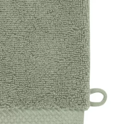 3 gants de toilette Zéro Twist 560 g/m² Sauge 16x22 cm SENSOFT