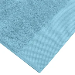 3 grandes serviettes invité Zéro Twist 560 g/m² Cobalt 40x60 cm SENSOFT