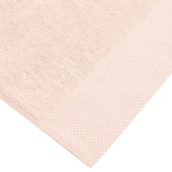 3 grandes serviettes invité Zéro Twist 560 g/m² Poudre 40x60 cm SENSOFT