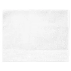 3 grandes serviettes invité Zéro Twist 560 g/m² Blanc 40x60 cm SENSOFT