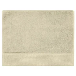 3 grandes serviettes invité Zéro Twist 560 g/m² Ficelle 40x60 cm SENSOFT