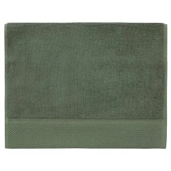 3 grandes serviettes invité Zéro Twist 560 g/m² Eucalyptus 40x60 cm SENSOFT
