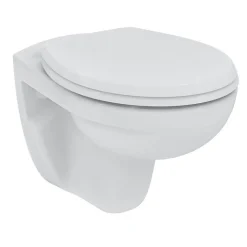 / Ideal Standard Pack WC suspendu sans bride + abattant Eurovit (PorcherRimless)