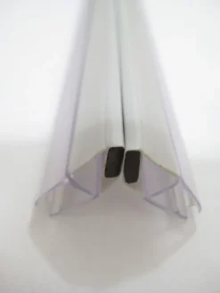 2 joints magnétiques en angle l.200 cm pour porte et paroi de douche coulissante 5 mm, Aurlane