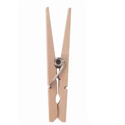 24 pinces à linge - Bois - Marron