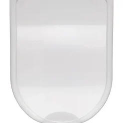 Abattant de WC a ouverture frontale PMR normes handicapé SANINDUSA New WC Care blanc