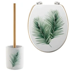 Abattant et brosse WC Varadero