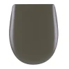 Abattant OLFA uni et déclipsable (36x46 cm - Gris anthracite)