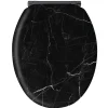 Abattant pour wc mdf effet marbre