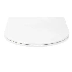 Abattant REA Uf Duroplast Flat White Carlo Carter White