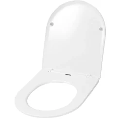 Abattant REA Uf Duroplast Flat White Carlo Carter White