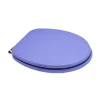 Abattant Universel Pour Toilettes En Mdf Finition Lilas Avec Charnières Métalliques