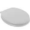 Abattant WC - Bois - L. 47 x l. 36 x H. 4 cm