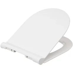 Abattant WC à fermeture ralentie, ultra fin, blanc, 5Five