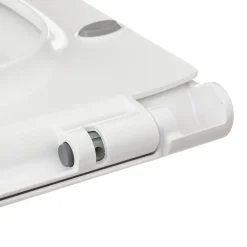 Abattant WC à fermeture ralentie, ultra fin, blanc, 5Five