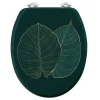 Abattant WC 37.5 x 46 cm en MDF imprimé Jade