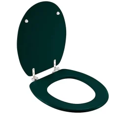 Abattant WC 37.5 x 46 cm en MDF imprimé Jade