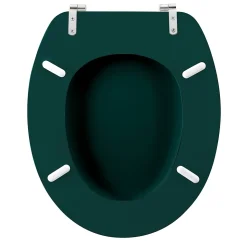 Abattant WC 37.5 x 46 cm en MDF imprimé Jade