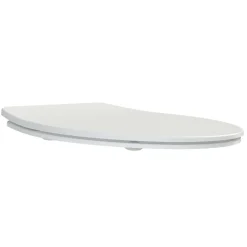 Abattant WC Allibert Slimeo en Thermodur coloris blanc brillant avec frein de chute