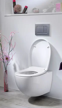 Abattant WC blanc brillant Classic Bemis