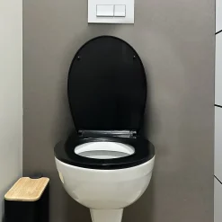 Abattant WC Brooke Spirella coloris noir