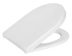 Abattant WC déclipsable blanc avec frein de chute Sindia