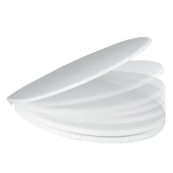 Abattant WC Diani avec frein de chute blanc GoodHome
