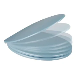 Abattant WC Diani avec frein de chute bleu GoodHome