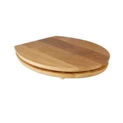 Abattant WC en chêne avec fermeture standard, GoodHome Cervia