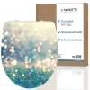 Abattant WC en duroplast gloss MAGIC LIGHT avec frein de chute Turquoise