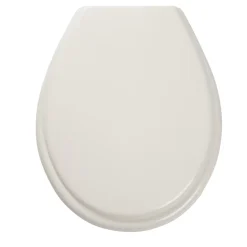 Abattant WC First en polypropylène coloris blanc