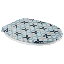 Abattant WC GoodHome Diani déco ciment
