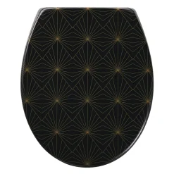 Abattant WC GoodHome Diani déco art deco