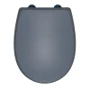 Abattant WC gris anthracite brillant Classic Bemis