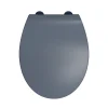 Abattant WC gris anthracite brillant Bemis