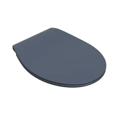 Abattant WC gris anthracite brillant Bemis