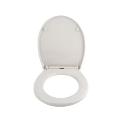 Abattant wc HARRY Gris Clair Charnière Zinc Spirella