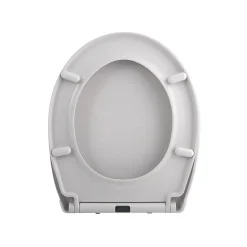 Abattant wc HARRY Gris Clair Charnière Zinc Spirella