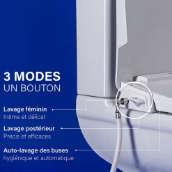 Abattant WC Japonais BOKU (forme ronde) non électrique