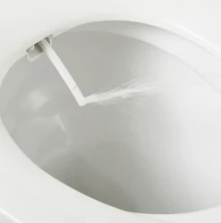 Abattant WC japonais lavant avec frein de chute, blanc, GoodHome Timok