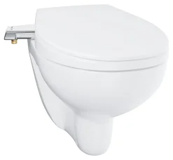 Abattant WC lavant Bau avec frein de chute blanc Grohe