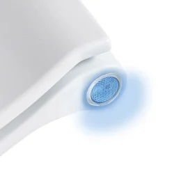 Abattant WC lumineux thermodur LED 45x37x6cm