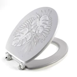Abattant WC MDF charnières métal Amber